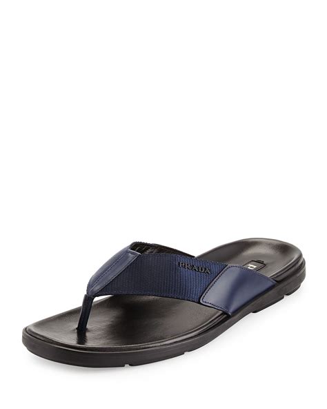 prada sandales mens amazon|Prada flip flops men's.